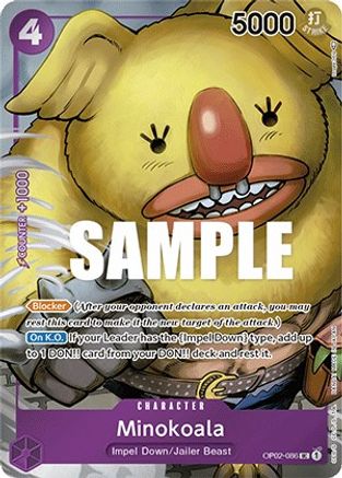 Minokoala (Box Topper) (OP02-086) Foil