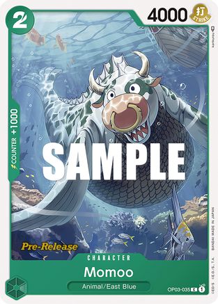 Momoo (OP03-035) Pre-Release Cards