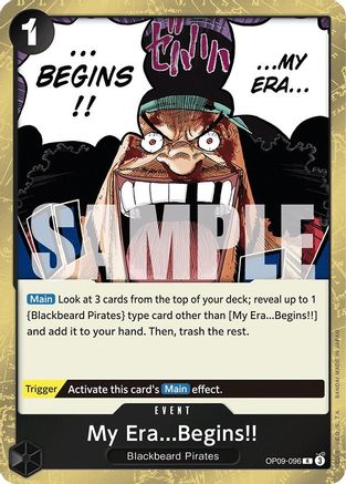 My Era...Begins!! (OP09-096) Foil