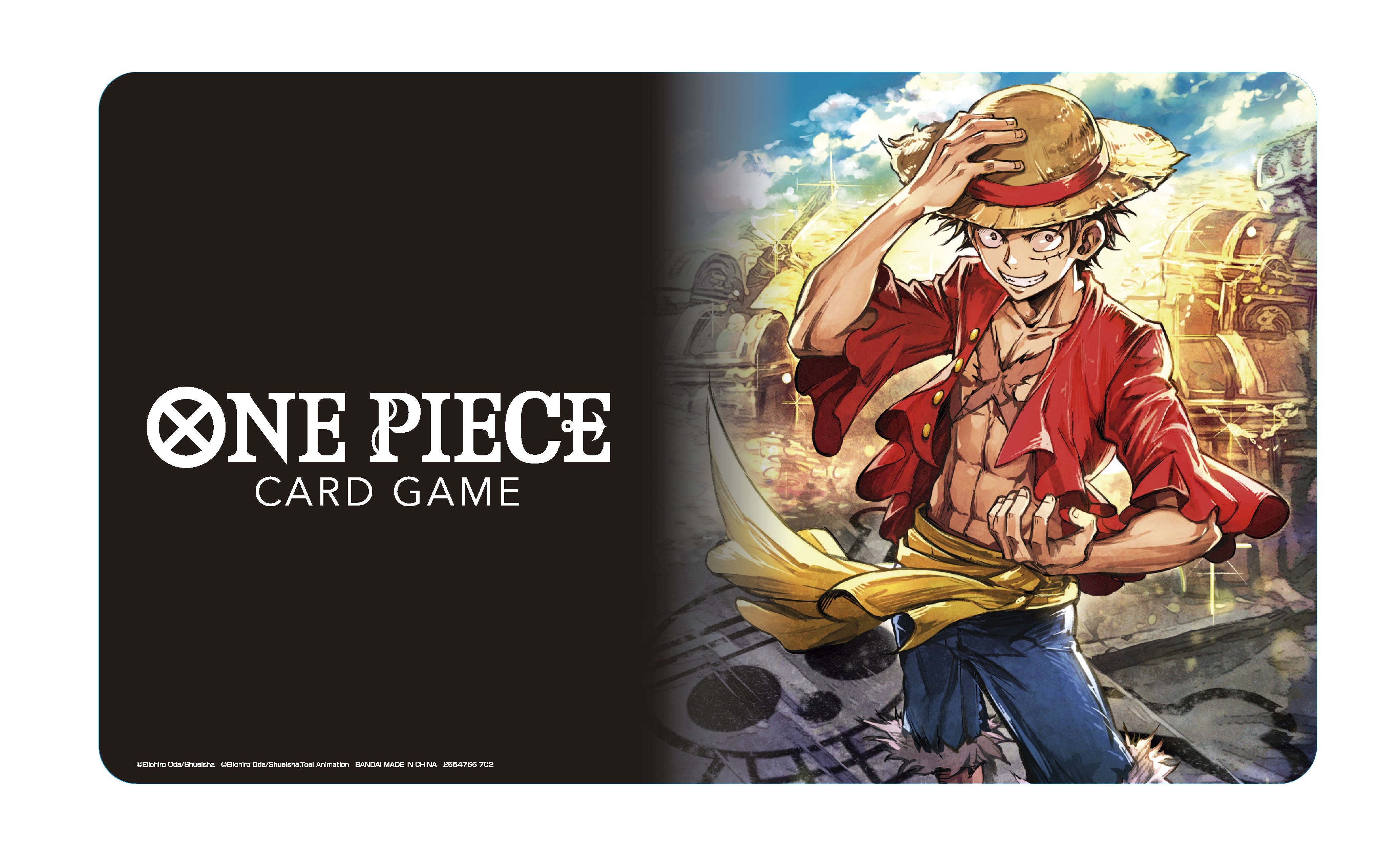 One Piece CG Playmat Monkey.D.Luffy | Silver Goblin