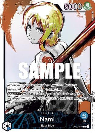 Nami (Alternate Art) (OP03-040) Foil