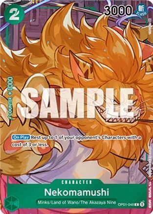 Nekomamushi (Box Topper) (OP01-048) Foil