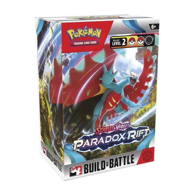 Pokémon TCG: Scarlet & Violet - Paradox Rift Build & Battle Box | Silver Goblin
