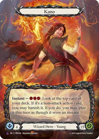 Kano (Marvel) (PEN342) Cold Foil - Compendium of Rathe