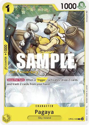 Pagaya (OP05-109) 1st Anniversary Tournament Cards