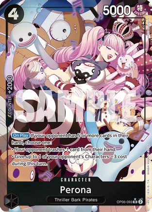 Perona (Alternate Art) (OP06-093) Foil