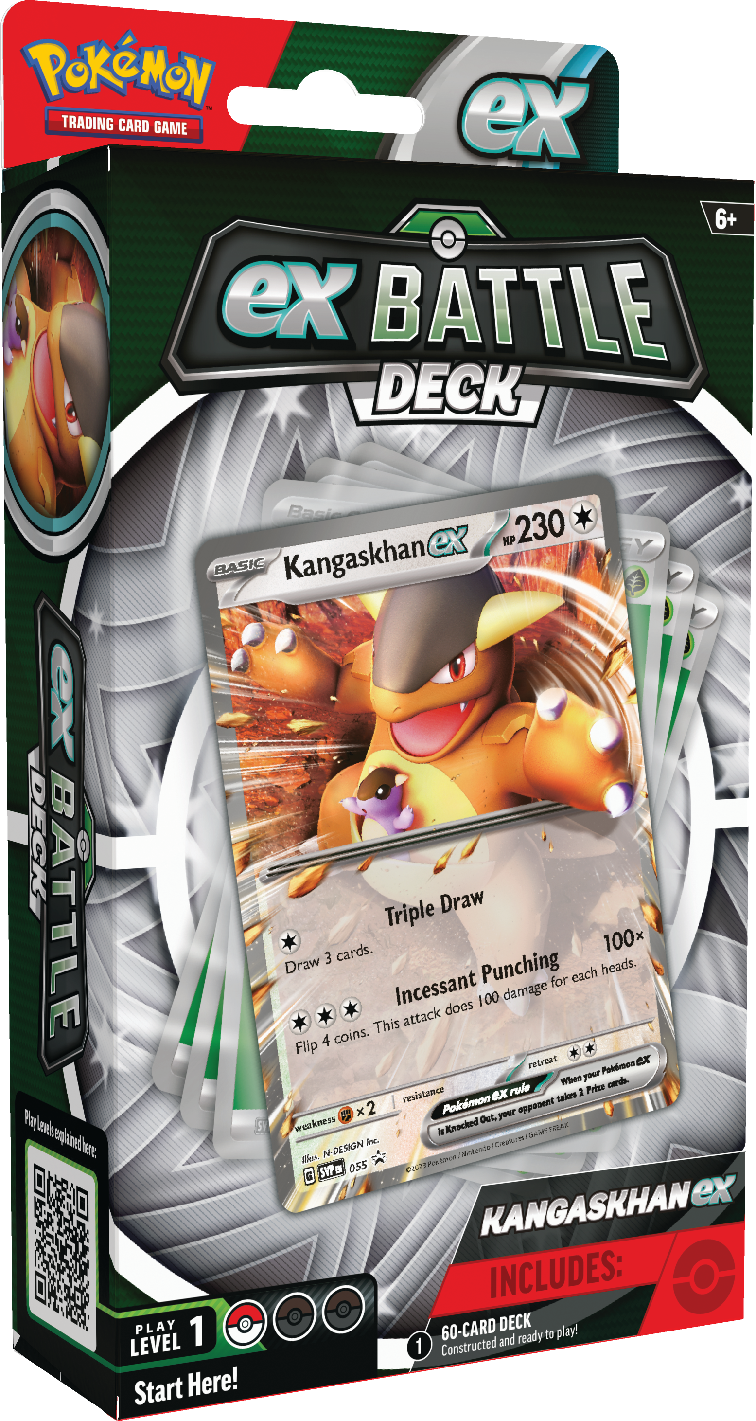 Pokémon TCG: ex Battle Deck - Kangaskhan ex | Silver Goblin