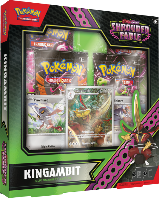 Pokémon TCG: Scarlet & Violet - Shrouded Fable Kingambit Illustration Collection