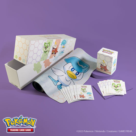 Pokémon TCG: Paldea First Partner Accessory Bundle