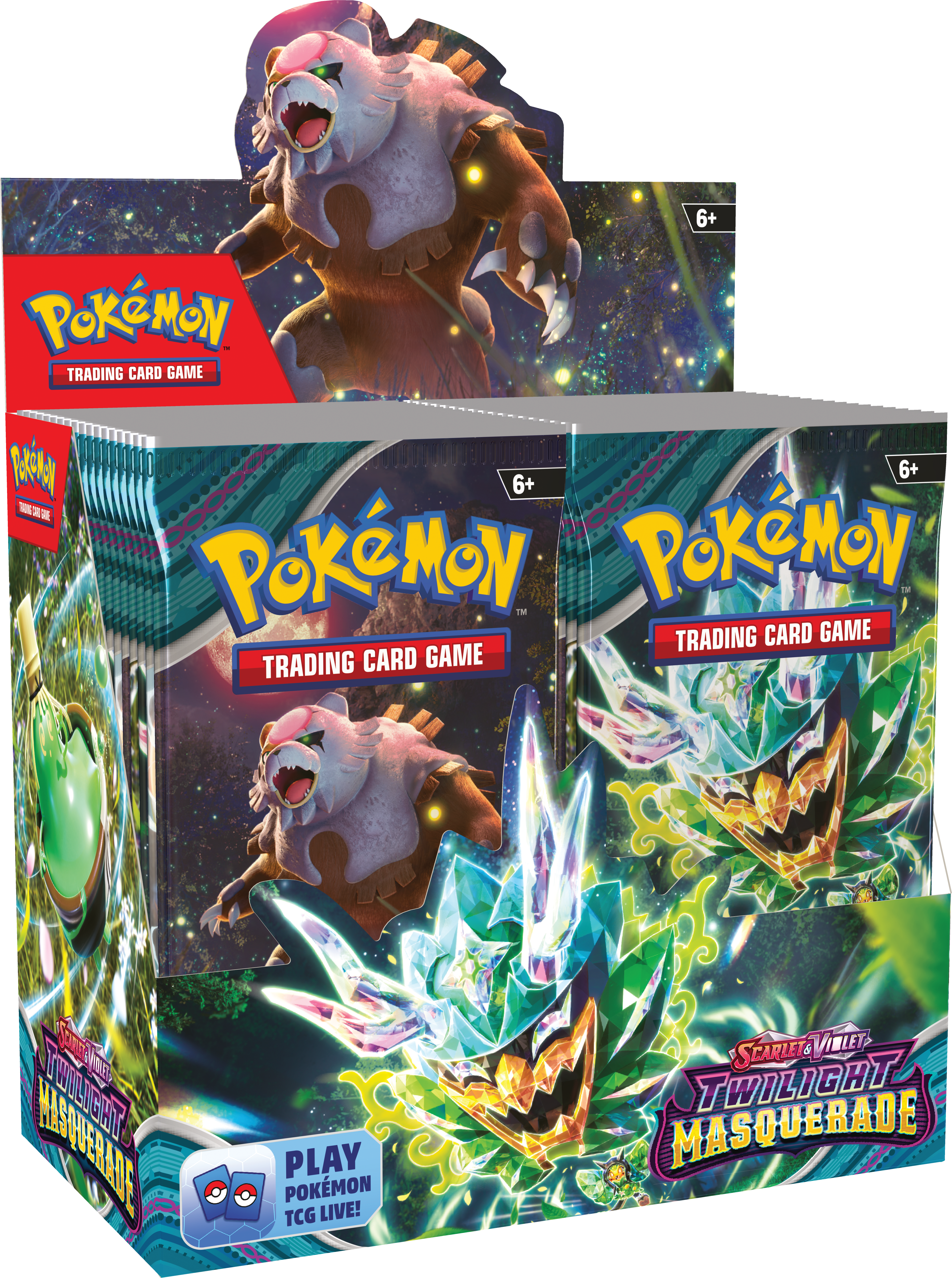 Pokémon TCG: Scarlet & Violet - Twilight Masquerade Booster Box | Silver Goblin