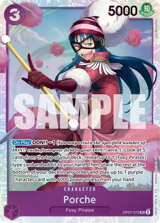 Porche (OP07-072) Foil