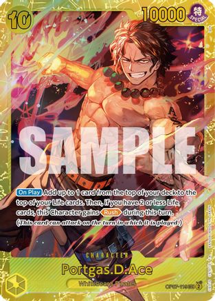 Portgas.D.Ace (OP07-119) Foil