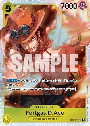 Portgas.D.Ace (ST13-011) Foil