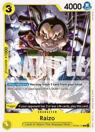 Raizo (OP06-112)