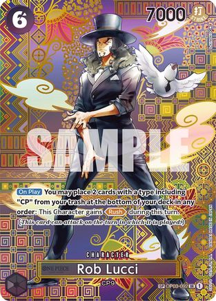 Rob Lucci (SP) (OP03-092) Foil