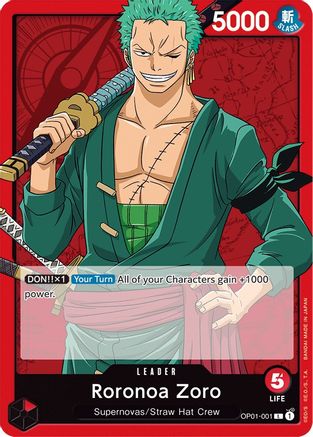 Roronoa Zoro (OP01-001)