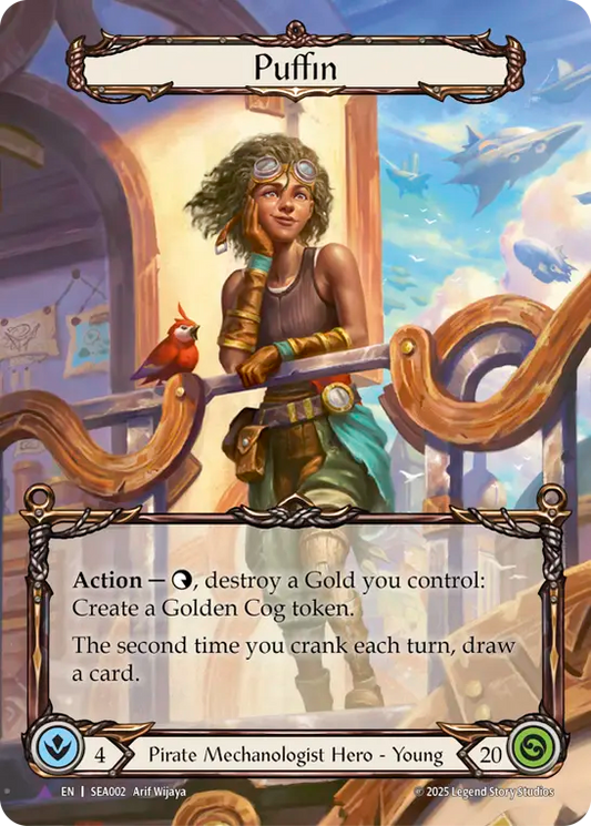 Puffin (Marvel) (SEA002) Cold Foil - High Seas