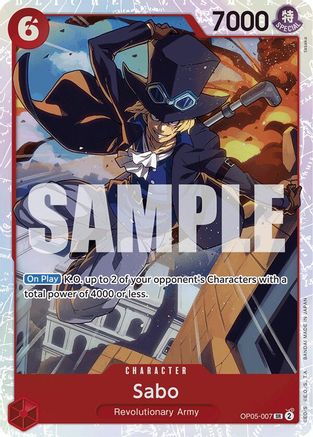 Sabo (Reprint) (OP05-007) Foil