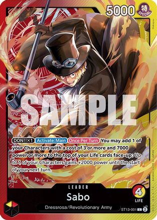 Sabo (ST13-001) Foil