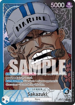 Sakazuki (Alternate Art) (OP05-041) Foil