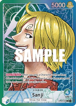 Sanji (Alternate Art) (OP02-026) Foil