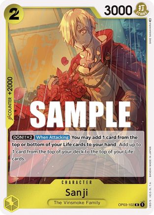 Sanji (OP03-102) Foil