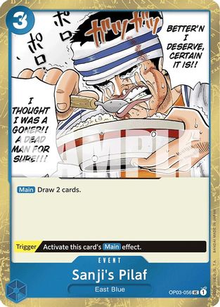 Sanji's Pilaf (Jolly Roger Foil) (OP03-056) Foil