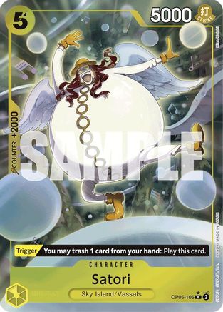 Satori (Full Art) (OP05-105) Foil