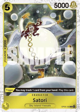 Satori (Jolly Roger Foil) (OP05-105) Foil
