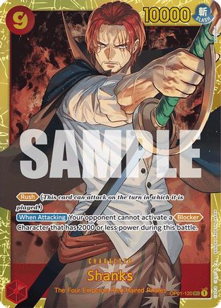 Shanks (Reprint) (OP01-120) Foil