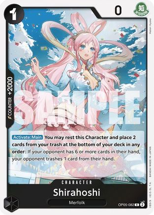 Shirahoshi (Reprint) (OP05-082) Foil
