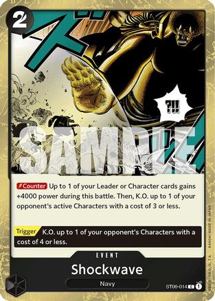 Shockwave (Jolly Roger Foil) (ST06-014) Foil
