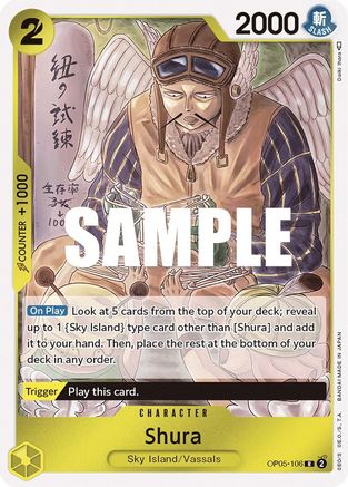 Shura (OP05-106) Foil