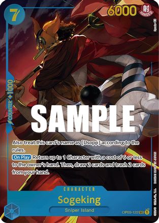 Sogeking (Alternate Art) (OP03-122) Foil