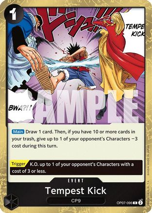 Tempest Kick (OP07-096) Foil