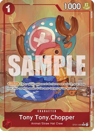 Tony Tony.Chopper (Alternate Art) (ST01-006) Foil