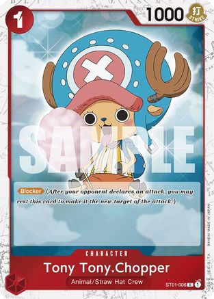 Tony Tony.Chopper (Jolly Roger Foil) (ST01-006) Foil