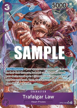 Trafalgar Law (Alternate Art) (OP05-069) Foil