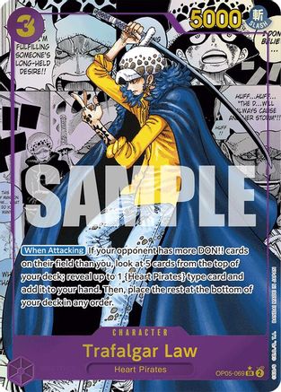 Trafalgar Law (Manga) (OP05-069) Foil