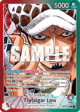 Trafalgar Law (Parallel) (OP01-002) Foil