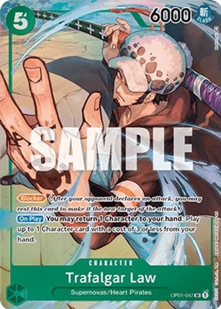 Trafalgar Law (Parallel) (OP01-047) Foil