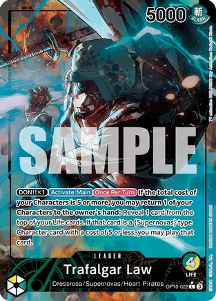 Trafalgar Law (Parallel) (OP10-022) Foil