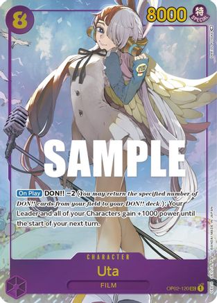 Uta (Alternate Art) (OP02-120) Foil