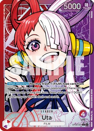 Uta (Alternate Art) (OP06-001) Foil