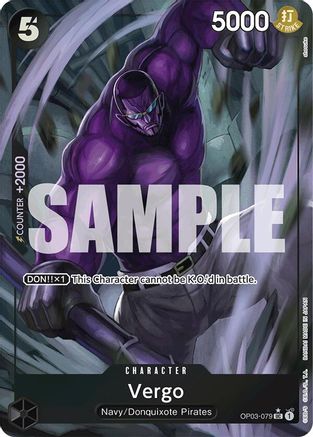 Vergo (Full Art) (OP03-079) Foil