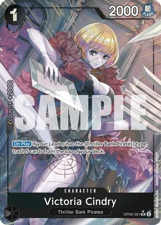 Victoria Cindry (Full Art) (OP06-091) Foil
