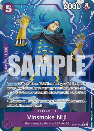 Vinsmoke Niji (Full Art) (OP06-065) Foil