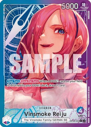 Vinsmoke Reiju (Alternate Art) (OP06-042) Foil