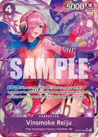 Vinsmoke Reiju (Alternate Art) (OP06-069) Foil