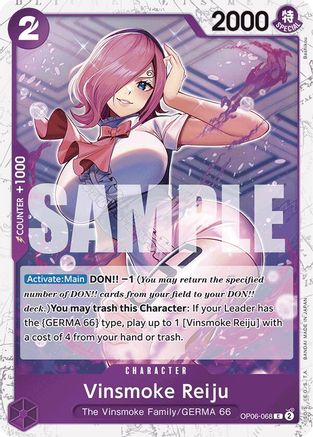 Vinsmoke Reiju (Jolly Roger Foil) (OP06-068) Foil